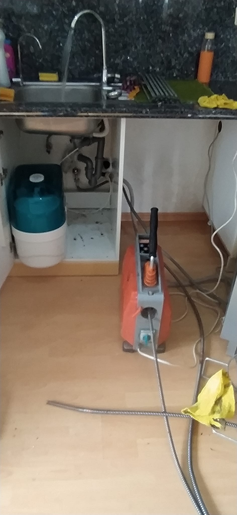 Taharet musluğu tamiri ve bağlantı kontrolü